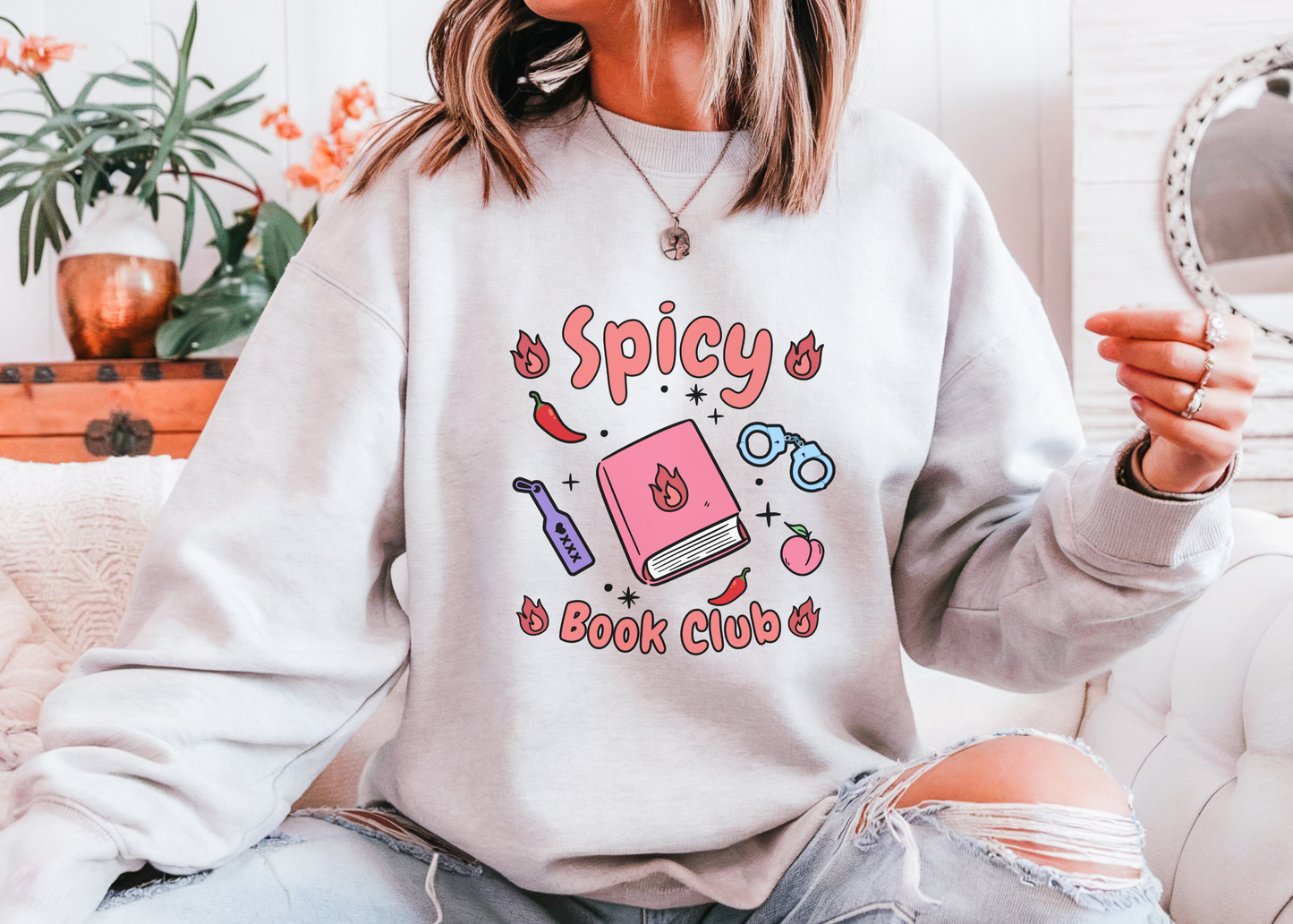 Spicy Book Club Sweatshirt